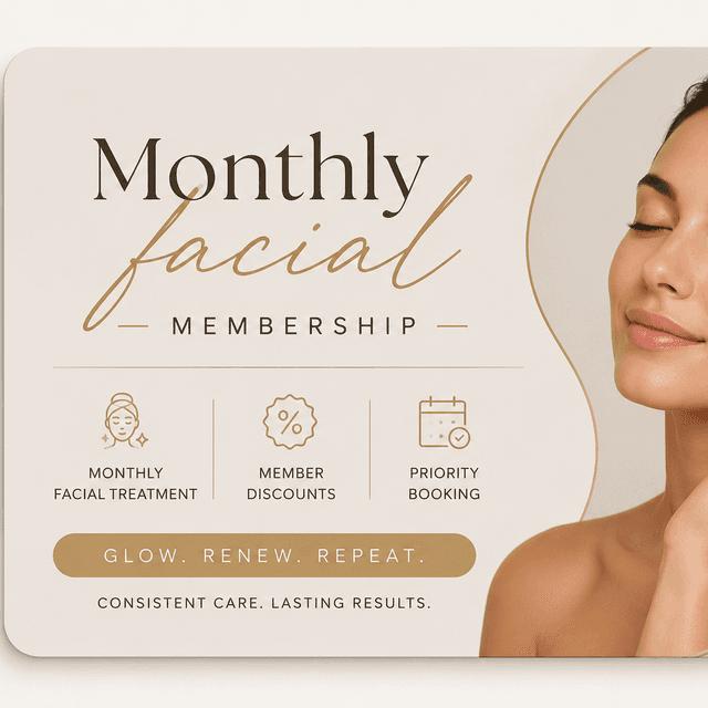 Monthly Facial Membership at Michelin Beauty Studio in Brooklyn, NY